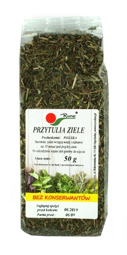 Przytulia ziele BIO 50 Runo CERTYFIKAT EKOLOGICZNY