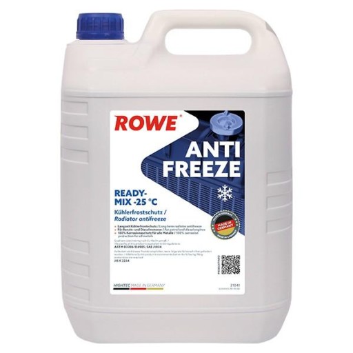 ROWE HIGHTEC АНТИФРИЗ ОХЛАЖДАЮЩАЯ ЖИДКОСТЬ 5л