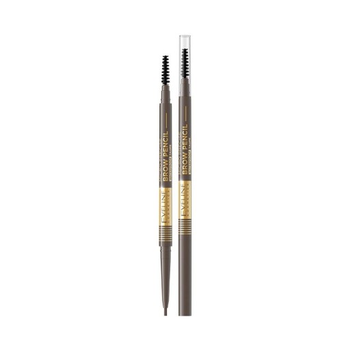 Eveline Micro Precision 02 Мягкий коричневый карандаш для бровей