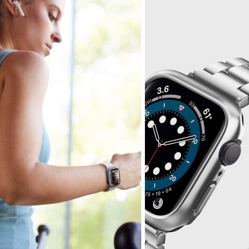 Etui do Apple Watch 44 SE/6/5/4 Spigen Thin, case