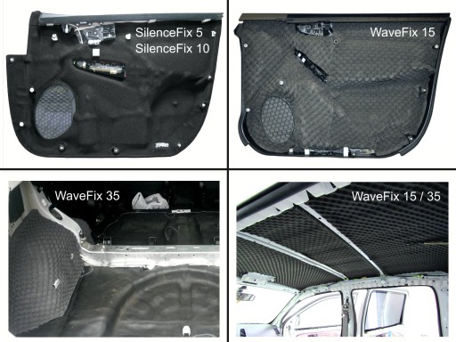 CTK WaveFix 15 - АКУСТИЧЕСКАЯ ГЛУШИТЕЛЬНАЯ ПЕНА 15мм WAVE 50x40см ПРЕМИУМ