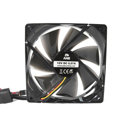 3x AAB SUPER SILENT R12 БЕСШУМНЫЙ ОХЛАЖДАЮЩИЙ ВЕНТИЛЯТОР 12 В 3-PIN MOLEX 9 дБ