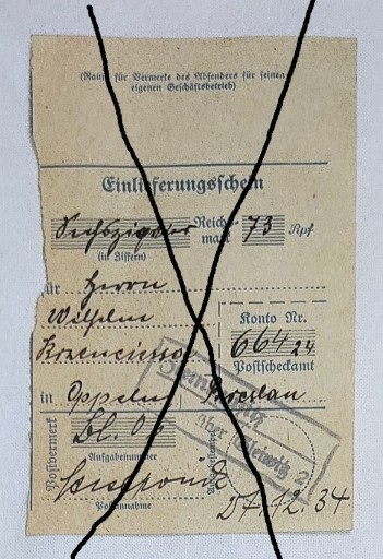 1934 ПОЧТОВОЕ ОТДЕЛЕНИЕ ЗЕМИЕНЦИЦ ГЛЯЙВИЦ ЗЕМЕЦИЦЕ ГЛИВИЦЕ ВЕРХНЯЯ СИЛЕЗИЯ ОППЕЛЬН