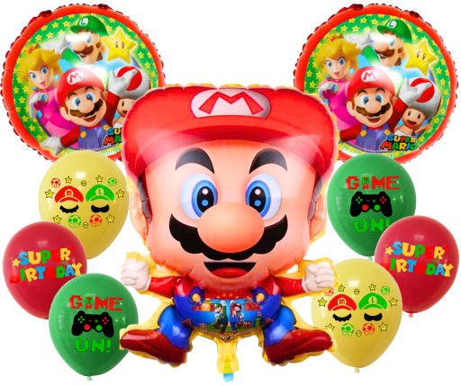 ТОППЕРСЫ SUPER MARIO Bros Luigi Персиковый торт, кексы, маффины на день рождения, 24 шт.