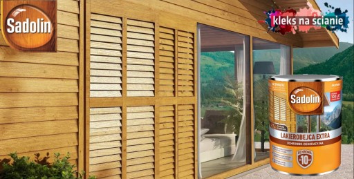 SADOLIN EXTRA LARC SAIN 5L ДУБ СВЕТЛЫЙ + ЩЕТКА