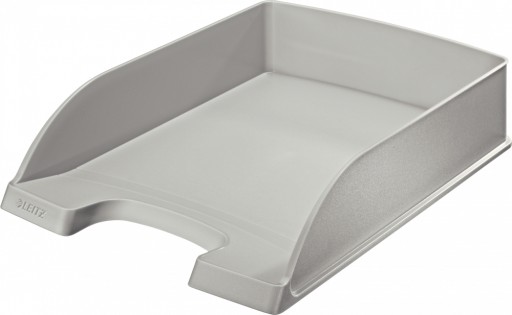 Półka na dokumenty Leitz Plus Standard A4 plastikowa szary x3
