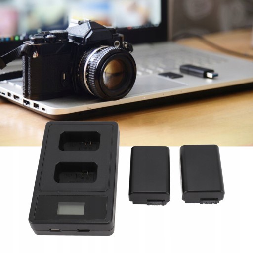 ЗАРЯДНОЕ УСТРОЙСТВО ДЛЯ 2 АККУМУЛЯТОРОВ ZVE10 ILCE 5000 6500 7M2 NEX C3 5T