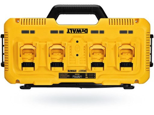 Зарядное устройство 4-портовое 10,8-18В 8А DeWalt DCB104 быстрое