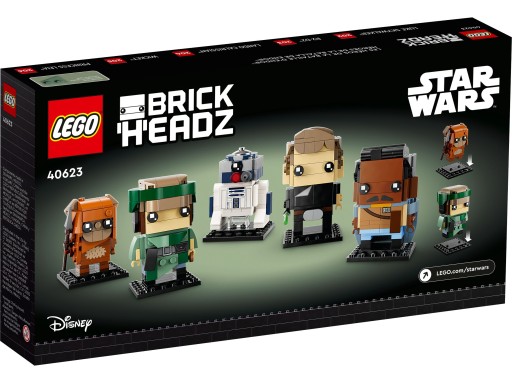 LEGO Bricks 40623 Герои битвы при Эндоре STAR WARS BrickHeadz Люк Лея