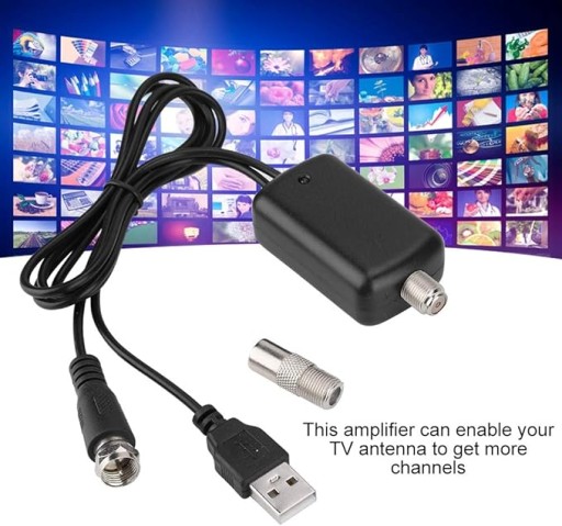 УСИЛИТЕЛЬ СИГНАЛА ДЛЯ ИНТЕРЬЕРОВ УСИЛЕНИЕ ТВ КАНАЛОВ USB КАБЕЛЬ