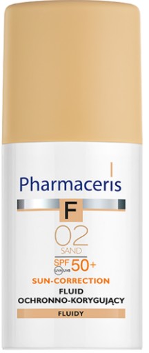PHARMACERIS F Корректирующий флюид 02 SAND SPF50 30мл