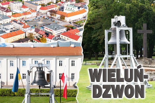 Magnes na lodówkę miasta - WIELUŃ