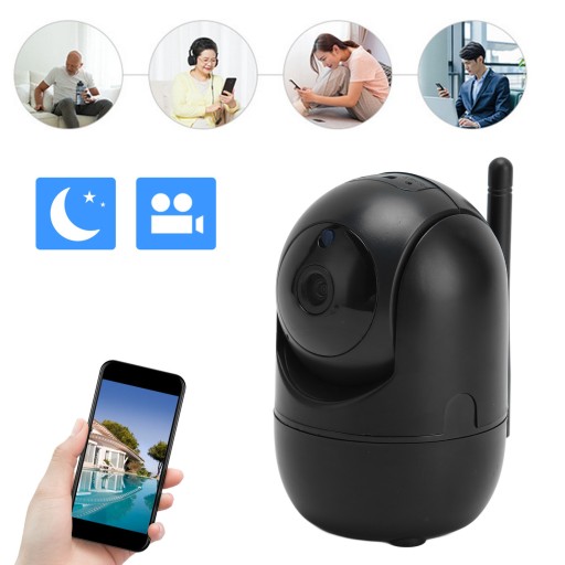 Внутренняя камера видеонаблюдения 2,4 ГГц Wi-Fi HD 1080p наблюдение с обнаружением