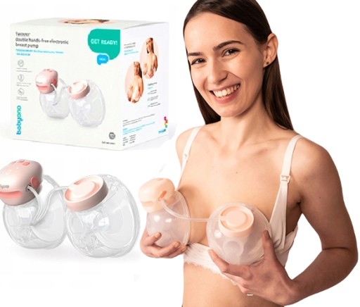 BABYONO ДВОЙНАЯ ЭЛЕКТРИЧЕСКАЯ КОЛУБКА ДЛЯ ГРУДНИКА TWINNY 3-PHASE 1002