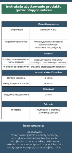 EASIHOLD 5 Litrów Spoiwo do klejenia kruszywa, kory, zrębki, kamienny dywan