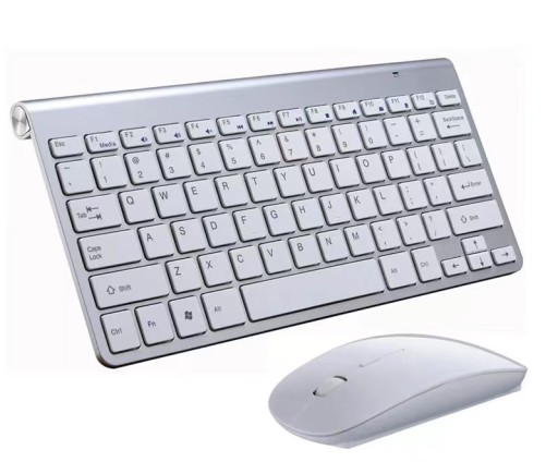 НАБОР БЕСПРОВОДНОЙ МЫШИ КЛАВИАТУРА И МЫШЬ USB MINI SLIM для ноутбука, ТВ, ПК