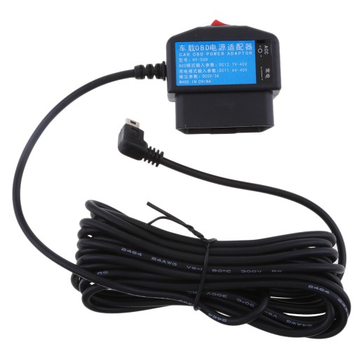 3x 12 В/24 В до 5 В 3 А автомобильная кабельная линия OBD