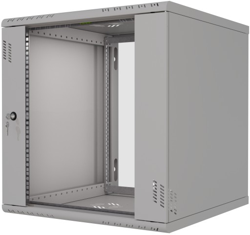 Подвесной серверный шкаф Stalflex 19 дюймов, 12U, 600 мм, складной за 2 минуты