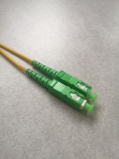 Patchcord światłowód SC/APC, simplex, LSZH, 5m