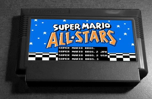 Картридж с чипом Pegasus Famicom Super Mario All Stars