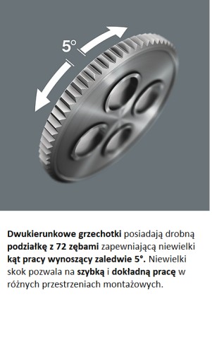 НАБОР СКОРОСТНЫХ ТРЕЩОТОК ZYKLOP 1/4'', 42 ДЕТАЛИ WERA