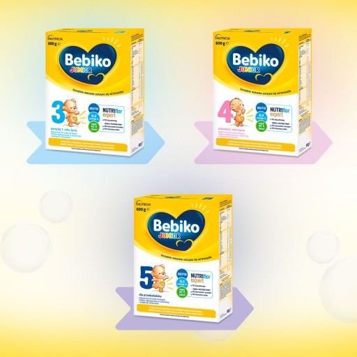 Bebiko Junior 3 Питательная формула НАБОР 2x600г