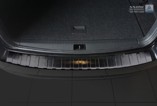 НАКЛАДКА НА ЗАДНИЙ БАМПЕР SKODA OCTAVIA 3 COMBI