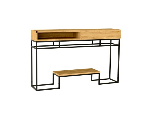KONSOLA 70 cm DREWNO LITE DĄB OLCHA SKD-320