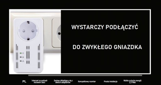 LuX FAST Сетевой передатчик POWERLINE LAN TRANSFER 2 шт. 200 Мбит/с