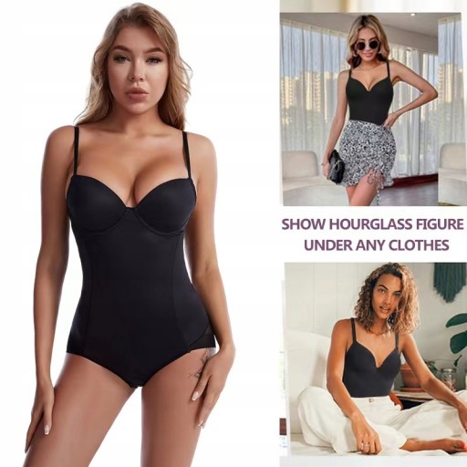 SLIMMING BODY, корсет для похудения живота с бюстгальтером