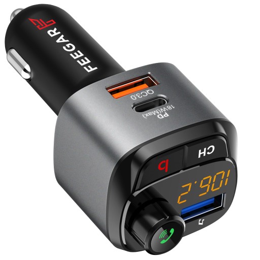 FM-передатчик FEEGAR Q100 Pro с громкой связью