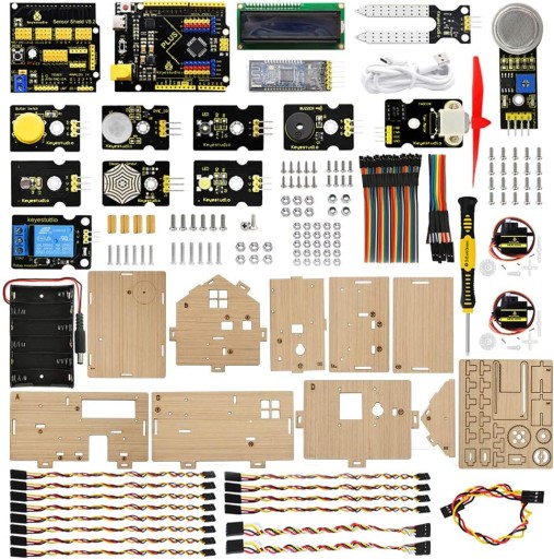 Строительный набор Arduino STARTER, умный дом ДОМ, микроконтроллер своими руками