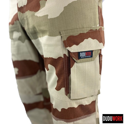 DuduWork РАБОЧИЕ БРЮКИ Light Camo RipStop 44