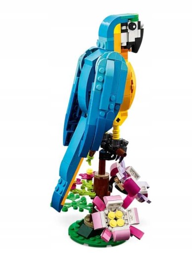 LEGO Creator 3 в 1 Экзотический попугай 3 в 1 LEGO БЛОКИ ПТИЦА РЫБА БЛОКИ