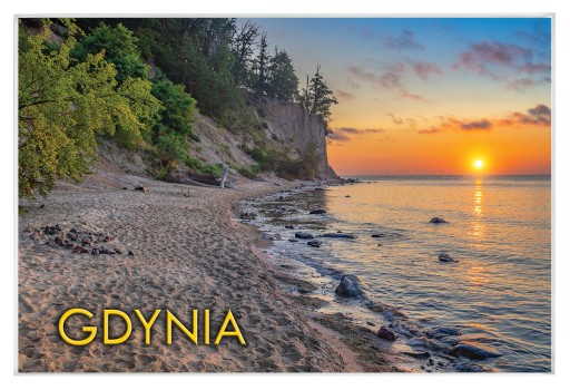 Городские магниты на холодильник - GDYNIA