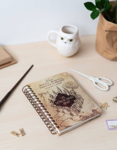Гарри Поттер Карта Huncwotów - Notebbook A5 90K