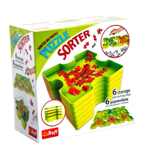 Сортировщик-пазл, 6 контейнеров