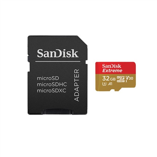 Karta Pamięci Micro SD SanDisk 32GB Extreme U3 Adapter 100mb/s C10 U3