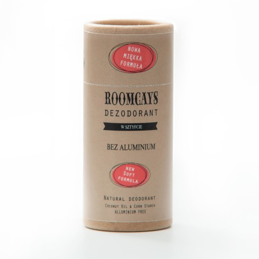 Dezodorant męski w sztyfcie ROOMCAYS 100% naturalny skład 2 x 65 g