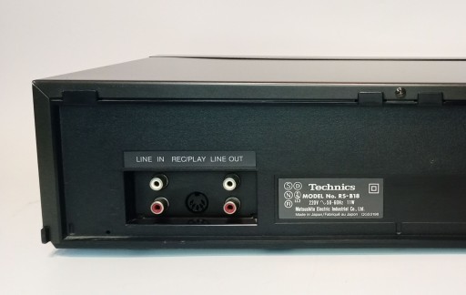 Титановый кассетный магнитофон Deck Technics RS-B18