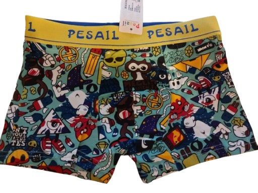 Трусы-боксеры для мальчика Pesail PREMIUM 122/128, Classic Designs, с рисунком