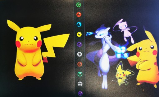 Альбом для карточек покемонов на 240 карт + 100 карт + карта Pokemon Energy
