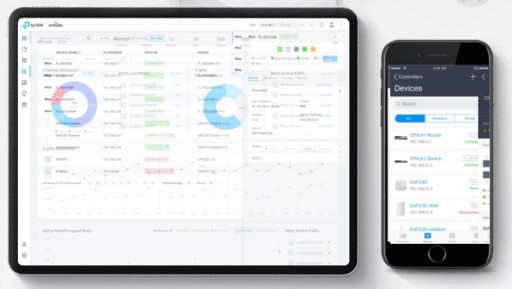 Точка доступа OC300 Omada Cloud 500 Контроллер точек доступа TP-Link