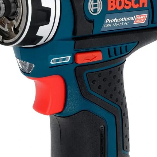 Отвертка BOSCH GSR 12V-15 FC + держатель GFA 12-B, аккумуляторная дрель 30 Нм