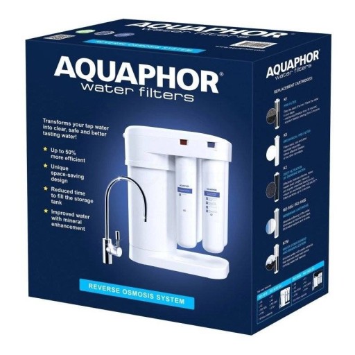Filtr wody Aquaphor Morion z dodatkowym kompletem wkładów (K2 + K5)