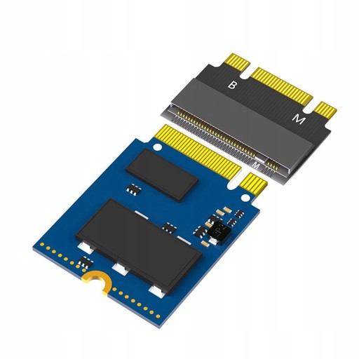 M.2 NVME M-Key B M 2230 do 2242 Adapter przedłużający z męskiego na CU