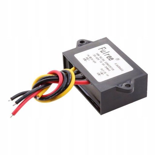 Przetwornica DC-DC 20 V-60 V do 6 V 3A 18 W