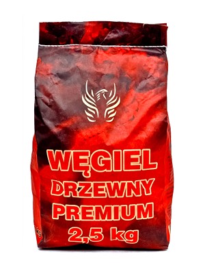 Węgiel drzewny do grilla 2,5kg Phenix
