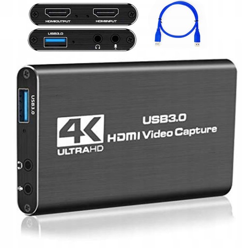 КАРТА ВИДЕОЗАПИТАНА HDMI GRABBER USB 3.0
