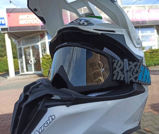 Gogle IMX MUD matt black / blue